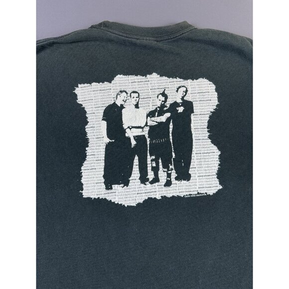 Rare Vintage Y2K 2002 Good Charlotte Rock Band Punk Skater Tour Concert XL Shirt - Picture 7 of 13